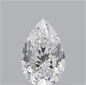 Diamante Natural 0.50 quilates, De pera , Color D, claridad VVS1 y certificado GIA