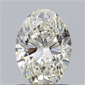 Diamante Natural 0.80 quilates, Ovalado , Color J, claridad VS1 y certificado GIA