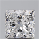 Natural Diamond 2.01 Carats, Princess with  Cut, F Color, VS1 Clarity and Certified by GIA