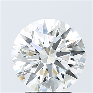 Picture of Lab Grown Diamond 3.10 Carats, Round with Ideal Cut, E Color, VVS2 Clarity and Certified by IGI