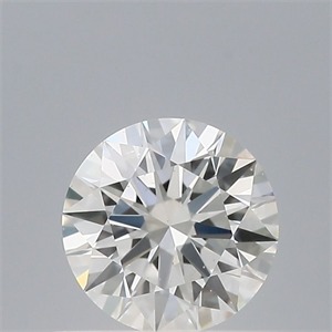 Picture of Natural Diamond 0.43 Carats, Round with Excellent Cut, F Color, SI1 Clarity and Certified by IGI