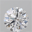 Diamante Natural 0.71 quilates, Redondo , Color D, claridad VS2 y certificado GIA