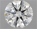 Natural Diamond 1.00 Carats, Round with Excellent Cut, H Color, SI1 Clarity and Certified by IGI