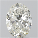Diamante Natural 1.50 quilates, Ovalado , Color J, claridad SI2 y certificado GIA