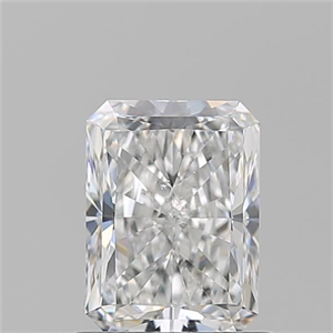 Foto Diamante Natural 1.01 quilates, Radiante , Color E, claridad SI1 y certificado GIA de