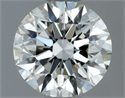 Diamante Natural 0.60 quilates, Redondo , Color H, claridad VVS2 y certificado IGI