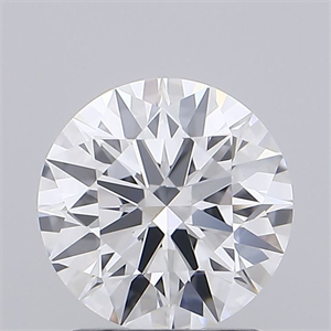 Picture of Lab Grown Diamond 1.54 Carats, Round with Ideal Cut, D Color, VS1 Clarity and Certified by IGI