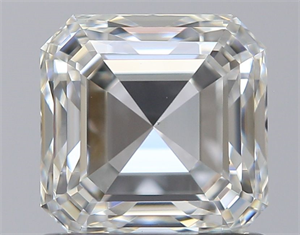 Foto Diamante Natural 1.05 quilates, Asscher , Color H, claridad VS2 y certificado GIA de