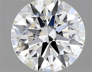 Foto Diamante Natural 0.80 quilates, Redondo , Color I, claridad SI1 y certificado GIA de