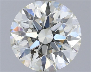 Picture of Natural Diamond 1.20 Carats, Round with Excellent Cut, J Color, SI1 Clarity and Certified by IGI