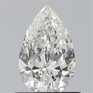 Picture of Natural Diamond 0.70 Carats, Pear with  Cut, H Color, VS1 Clarity and Certified by GIA