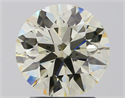 Natural Diamond 2.13 Carats, Round with Excellent Cut, J Color, SI1 Clarity and Certified by IGI