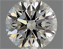 Natural Diamond 0.70 Carats, Round with Excellent Cut, I Color, VVS1 Clarity and Certified by IGI