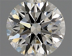 Picture of Natural Diamond 0.70 Carats, Round with Excellent Cut, I Color, VVS1 Clarity and Certified by IGI