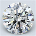 Diamante Natural 2.70 quilates, Redondo , Color H, claridad SI2 y certificado GIA