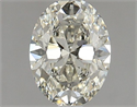 Natural Diamond 1.02 Carats, Oval with  Cut, L Color, VVS2 Clarity and Certified by GIA