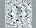 Diamante Natural 1.01 quilates, Princesa , Color I, claridad IF y certificado GIA