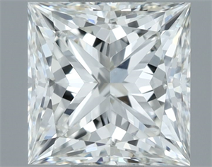 Foto Diamante Natural 1.01 quilates, Princesa , Color I, claridad IF y certificado GIA de