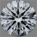 Lab Grown Diamond 1.62 Carats, Round with Ideal Cut, D Color, SI1 Clarity and Certified by IGI