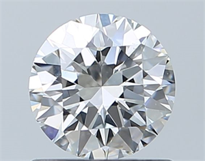 Foto Diamante Natural 0.70 quilates, Redondo , Color G, claridad SI1 y certificado GIA de