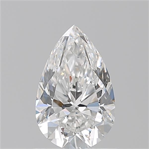 Picture of Natural Diamond 1.01 Carats, Pear with  Cut, F Color, SI2 Clarity and Certified by GIA