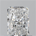 Diamante Natural 0.70 quilates, Radiante , Color F, claridad VS2 y certificado GIA