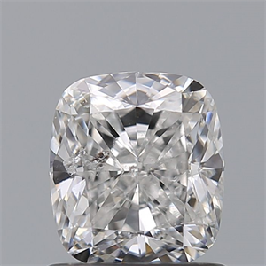 Picture of Natural Diamond 1.02 Carats, Cushion with  Cut, E Color, SI2 Clarity and Certified by IGI