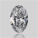 Natural Diamond 0.30 Carats, Oval with  Cut, D Color, VS1 Clarity and Certified by GIA