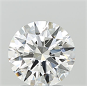 Del inventario de diamantes de laboratorio, 2.57 quilates, Redondo , Color F, claridad VVS2 y certificado IGI