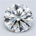 Diamante Natural 2.03 quilates, Redondo , Color H, claridad VS1 y certificado GIA