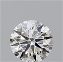 Diamante Natural 0.55 quilates, Redondo , Color J, claridad VVS2 y certificado GIA