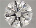 Natural Diamond 3.52 Carats, Round with Excellent Cut, J Color, VS1 Clarity and Certified by GIA