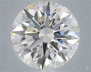 Picture of Lab Grown Diamond 6.04 Carats, Round with Ideal Cut, E Color, VVS2 Clarity and Certified by IGI