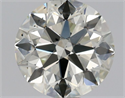 Diamante Natural 0.80 quilates, Redondo , Color M, claridad SI1 y certificado GIA