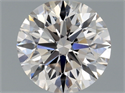 Natural Diamond 0.63 Carats, Round with Very Good Cut, J Color, VVS1 Clarity and Certified by GIA