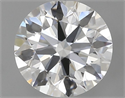 Diamante Natural 0.75 quilates, Redondo , Color F, claridad VS1 y certificado GIA