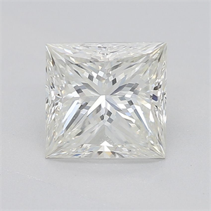 Foto Diamante Natural 0.90 quilates, Princesa , Color J, claridad VS1 y certificado GIA de