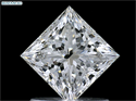 Natural Diamond 1.05 Carats, Princess with  Cut, F Color, VS1 Clarity and Certified by GIA