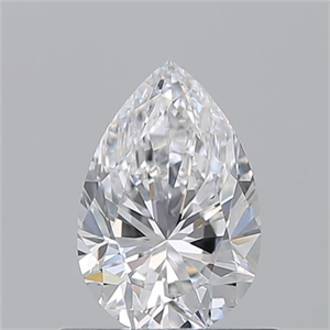 Foto Diamante Natural 0.71 quilates, De pera , Color D, claridad VS2 y certificado GIA de