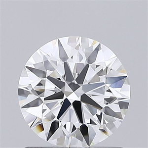 Picture of Lab Grown Diamond 0.87 Carats, Round with Ideal Cut, D Color, VVS2 Clarity and Certified by IGI