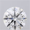 Lab Grown Diamond 10.06 Carats, Round with Ideal Cut, G Color, VS1 Clarity and Certified by IGI