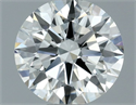 Diamante Natural 0.56 quilates, Redondo , Color H, claridad IF y certificado IGI