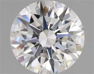Picture of Natural Diamond 1.55 Carats, Round with Excellent Cut, F Color, FL Clarity and Certified by GIA