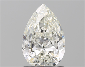 Picture of Natural Diamond 1.20 Carats, Pear with  Cut, J Color, VVS2 Clarity and Certified by GIA