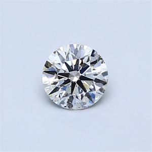 Picture of Natural Diamond 0.40 Carats, Round with Excellent Cut, G Color, SI2 Clarity and Certified by GIA
