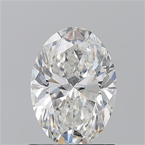 Picture of Natural Diamond 1.20 Carats, Oval with  Cut, F Color, SI2 Clarity and Certified by GIA