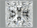 Diamante Natural 0.60 quilates, Princesa , Color E, claridad VS2 y certificado GIA