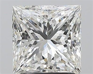 Picture of Natural Diamond 2.01 Carats, Princess with  Cut, G Color, VS1 Clarity and Certified by GIA