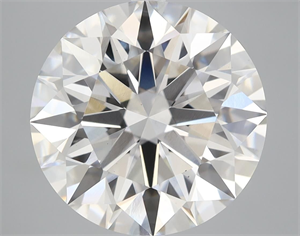 Picture of Lab Grown Diamond 7.10 Carats, Round with Ideal Cut, G Color, VS1 Clarity and Certified by IGI