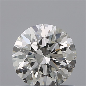 Picture of Natural Diamond 0.70 Carats, Round with Excellent Cut, H Color, VVS2 Clarity and Certified by GIA